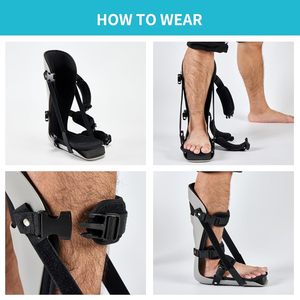 Hkjd Verstelbare Medische Orthopedische Enkel Voet Orthese Brace Plantaire Fasciitis Nacht Spalk Voor Achillespeesontsteking - Product Image 5