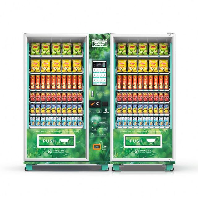 Intelligent Control LED Light Vending Machine for Beverages High-Tech Solution for On-Demand Drinks