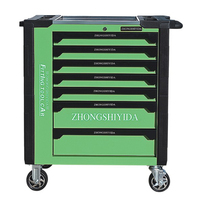 Chariot à outils à 7 tiroirs de haute qualité Chariot d'armoire de rangement et de réparation automobile OEM personnalisable avec tiroirs