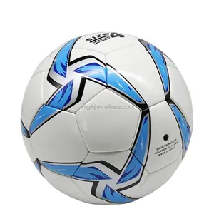 טוב באיכות מותאם אישית לוגו futsal כדורגל כדור גודל 4 כדורגל