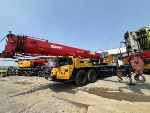 HOT SELL Cheap Discount Price Famous Brand Sany STC500C5-8 50Ton Used Truck <b>Crane</b> with Gearbox Engine Pump Export - Product Image 5