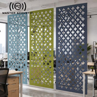 MJ MASTER ACOUSTIC Cloison acoustique en polyester insonorisante, séparateur de pièce, écran de bureau, solution de réduction du bruit pour l'intérieur
