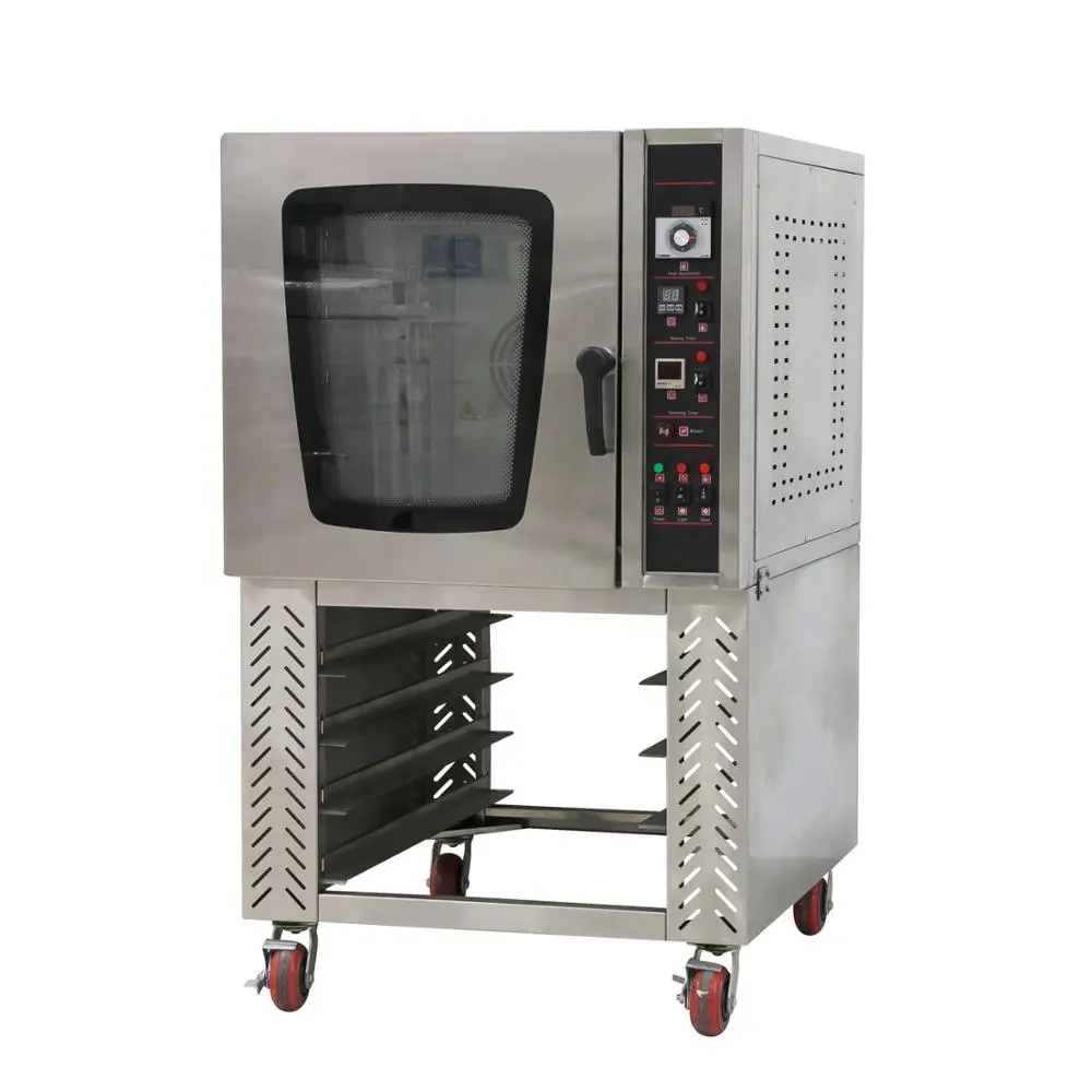 Kualitas Tinggi Stainless Steel Baking Roti Industri Listrik Konveksi Oven dengan Harga Terbaik Pabrik