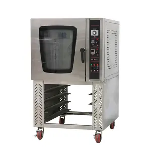 De acero inoxidable de alta calidad para hornear panadería industrial horno convección eléctrico con el mejor precio de fábrica