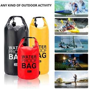 Sac étanche léger en polyester et PVC pour activités nautiques, randonnée, kayak, avec logo personnalisé - Product Image 4