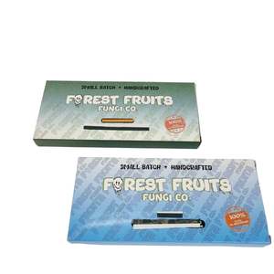 กล่องบรรจุภัณฑ์ช็อกโกแลตสตรอว์เบอร์รี กระดาษอาร์ตพิมพ์ลายเห็ดสุดหรู หนา 18 ปอนด์ สำหรับช็อกโกแลตแท่ง 3.5 กรัม - Product Image 2