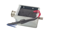 Solénoïde linéaire 220V CC, force 2kgf, course de 15mm, dispositif poussoir-tireur pour serrures