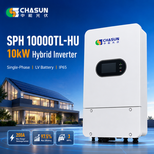 อินเวอร์เตอร์ไฮบริด Growatt <span class=keywords><strong>SPH</strong></span> 10000TL-HU 10kW 3 MPPT 200A พร้อมระบบสำรองไฟฟ้า UPS สำหรับระบบกักเก็บพลังงานภายในบ้าน - Product Image 3