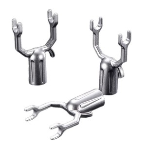 Conector de horquilla para ropa, gancho metálico en forma de U, resistente al óxido, para barra de secado de ropa, forma redonda, uso doméstico - Product Image 5