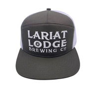 Casquette en maille snapback à haut profil 7 panneaux avec logo brodé 3D auditée par SGS