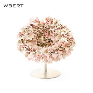 WBERT italiano de lujo arte moderno diseño Floral silla Casual de moda ligera para el hogar Oficina o apartamento uso para mujeres - Product Image 2