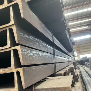 Горячекатаная U стальная строительная материал подгонянная длина u канальная сталь