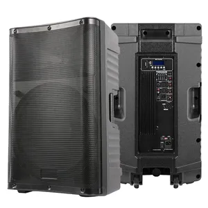 ACC CBJ15AQH 15 inch party dj plastic speaker box stereo surround martin professional adam audio woofer portable speakers