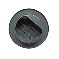 Évent en acier inoxydable de 4 pouces résistant au vent et à la pluie pour les systèmes de ventilation et d'échappement de climatisation