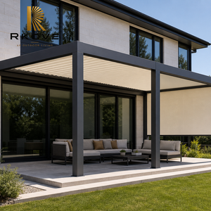 Pérgola Extensible de Pared con Pantallas ZIP para Mejorar el Estilo de Vida al Aire Libre - Product Image 2