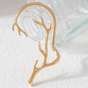 Geometric Antler <b>Cuff</b> <b>Earrings</b> Zinc Alloy Bohemian Style For Women - Product Image 2