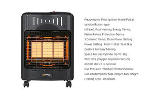 Оптовая продажа высокое качество инфракрасный каталитический 18000btu портативный газовый комнатный обогреватель - Product Image 3