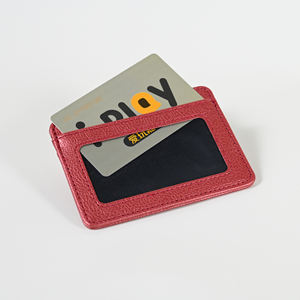 Классический персонализированный держатель для карт из искусственной кожи - Product Image 2