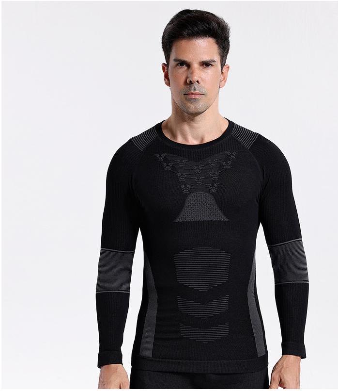 5 - Top homme gris et noir