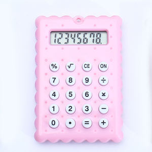 Mini Calculatrice de Poche en Gros Personnalisée pour Étudiants, Enfants, Jouet, Portable, de Bureau, Rose - Product Image 1