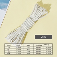 Accessoires pour griffoir et structure d'escalade pour chat DIY faits main, Corde en sisal de 4 mm, Corde de chanvre tressée à la main pour table et chaise, Corde de jute décorative