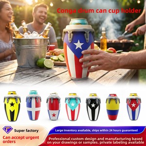 Support de canette de boisson en PLA imprimé en 3D, support créatif pour boissons en forme de cylindre, support unique en forme de baril pour bière et soda, accessoires de <span class=keywords><strong>f</strong></span>ête - Product Image 4