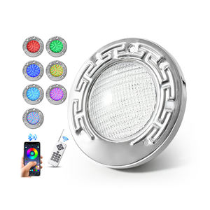 Tadpole 12V AC <span class=keywords><strong>IP68</strong></span> Waterdichte 12W Afstandsbediening Multicolor Onderwater RGB RGBW Zwembad <span class=keywords><strong>LED</strong></span> Inbouwverlichting voor Zwembad - Product Image 1