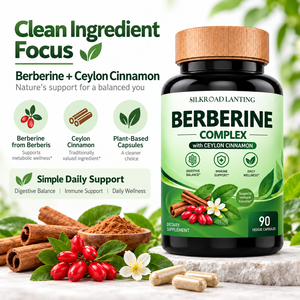 Livraison Rapide – Complément Complexe de Berbérine : Soutien à la Gestion du Poids et Formule de Bien-être Digestif (Faible MOQ) - Product Image 2