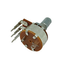 Potentiomètre rotatif de contrôle de volume de type vertical en métal de haute qualité 16 mm B104