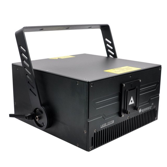 Professional 30W 20W RGB Full Color Animation Laser Projector 40KPPS ILDA Art-Net DMX512 Stage Laser Light for Outdoor Landmark