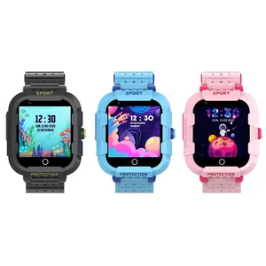 <span class=keywords><strong>4G</strong></span> Android Carré IPS Affichage IP67 Étanche Positionnement pour Enfants Montre Réponse Appels Charge Magnétique Voix Vidéo Télé<span class=keywords><strong>phone</strong></span> - Product Image 2