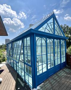 <span class=keywords><strong>Solarium</strong></span> de style américain, véranda moderne de luxe en aluminium et serres en verre, jardin d'hiver, véranda autoportante, kits de véranda en bois - Product Image 2