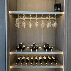 win bar living room furniture modern commercial design shelf cellar whiskey glass display wine rack cabinet for the home