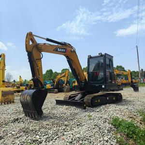 SANY SY60C Mini pelle 6000kg/6ton Original multifonction petite pelle machines Kubota moteur noyau d'engrenage disponible vente - Product Image 3