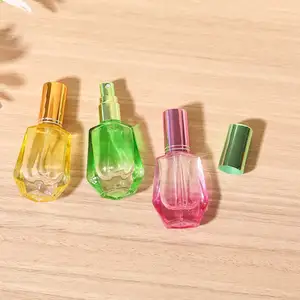 Worldwide High-end Cosmetic 8ml Travel Size Perfume Glass Packing Empty Refillable Perfume Bottle with Box Sample