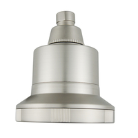 Pommeau de douche filtrant haut de gamme chromé, fixation murale fixe, tête tout-en-un avec cartouche filtrante interne remplaçable