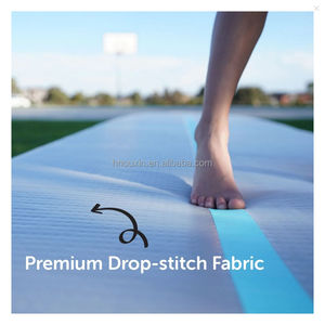 Tapis PVC bon marché gonflable 4m 8m12m <span class=keywords><strong>airtrack</strong></span> tapis d'entraînement de gymnastique <span class=keywords><strong>airtrack</strong></span> avec obstacle - Product Image 6