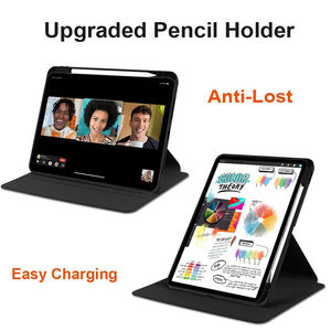 Acrílico 360 °   Funda Giratoria para iPad (A16) <span class=keywords><strong>11</strong></span>.ª Generación <span class=keywords><strong>11</strong></span> Pulgadas 2025 y iPad 10.ª Generación 10.9 Pulgadas 2022 con Soporte para Lápiz - Product Image 5