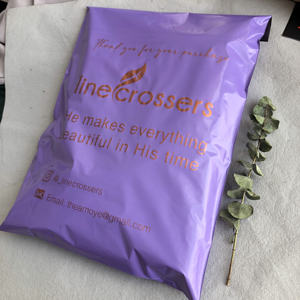 Sacs d'expédition en plastique noir de bonne qualité, sacs d'emballage pour courrier, enveloppes d'expédition, logo personnalisé pour vêtements / poly mailer pour boîte à chaussures - Product Image 6