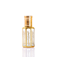 Nouvelle Offre Spéciale – Mini Bouteille Vide Fantaisie de 10 ml pour Huile d'Oud Attar, Huile Essentielle, Parfum – Flacons en Verre avec Bouchon à Vis, Prêts pour Diffuseur à Bâtonnets