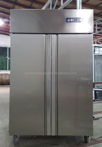 Shineho High Quality Stainless Steel Luxury Commercial 4 Doors Direct-cooling <b>Refrigerator</b> and Freezer for Sale W456 Refrigerati - Product Image 4