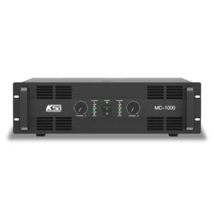 Amplificador de potencia digital KSA multicanal Clase D sonido con volumen individual