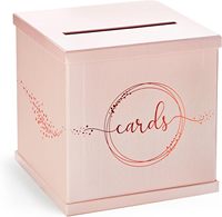 Boîte cadeau rigide en carton texturé recyclable avec logo en relief personnalisé, couvercle rose magnétique