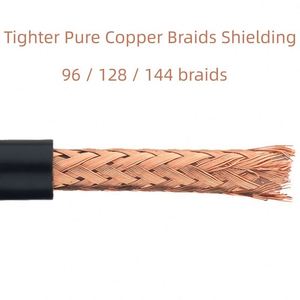 สายโคแอกเชียล SYV 50 5  50 โอห์ม RF_Coaxial_Cables 96 128 <span class=keywords><strong>144</strong></span>  สายถักทองแดง ป้องกันสัญญาณรบกวน  สายโคแอกเชียลสำหรับกล้อง PTZ SYV 50 3 - Product Image 4