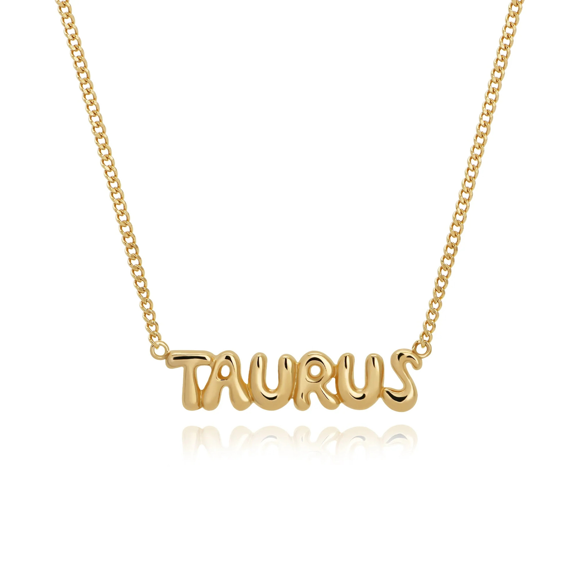 Collier du zodiaque bulle Taureau
