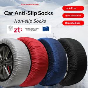 Housse de protection universelle pour pneu de <span class=keywords><strong>voiture</strong></span>, anti-poussière, pour pneu de secours, sac de rangement pour pneu hiver, housse de roue antidérapante sans matériau - Product Image 2