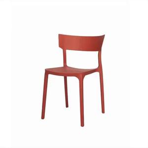 Modern Yellow Plastic <b>Dining</b> <b>Chair</b> Waterproof <b>Stackable</b> Eco-Friendly Durable Stable Home Furniture for <b>Dining</b> Room Use - Product Image 5