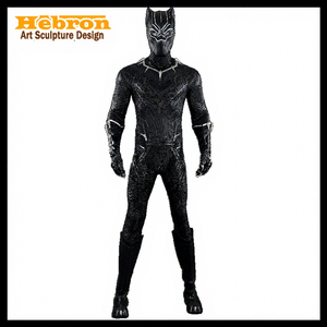 Conjunto Completo Personalizado de Pantera Negra para Hombre Adulto # Disfraz de personaje de <span class=keywords><strong>película</strong></span> para Halloween, para eventos y presentaciones - Product Image 1
