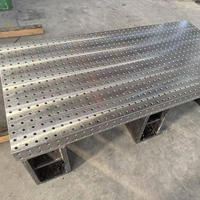 Plateforme de soudage 3D modulaire D16 |   Matériaux en fonte/acier |   Dispositif de précision pour le soudage de pièces automobiles