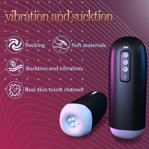 Masturbatore Automatico a Suzione per Uomini, Massaggiatore per Pene, Vagina Realistica Tascabile, Stimolatore Orale per Pene, Impermeabile IPX6, Giocattolo Sessuale per Adulti - Product Image 5